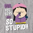 thumbnail image 2 of South Park So Stupid Women's T Shirt,Athletic Heather, Large, 2 of 6