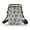 Varied Monochrome Leaves, variant on HELLHERO Polyester Messenger Bag with Zipper Closed Small Crossbody Purse for Outdoor Daily Use(Butterfly)