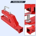 thumbnail image 4 of 2" Clamp on Trailer Hitch Receiver for Tractor Bucket Ball Mount Adapter Compatible with Deere, 4 of 9