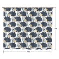 thumbnail image 5 of Black Cute Hedgehog Pattern Shower Curtain 84"x72" ,Bathroom Decorative Shower Curtains Set with 12 Hooks,Modern Waterproof Washable Shower Curtain, 5 of 6