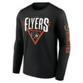 thumbnail image 2 of Men's Fanatics Black Philadelphia Flyers Headline Long Sleeve T-Shirt, 2 of 3