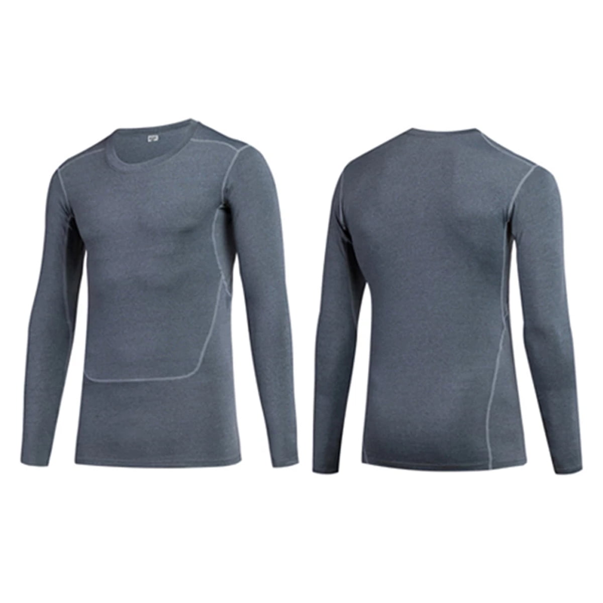 Mens Dry Fit Long Sleeve Compression Shirt