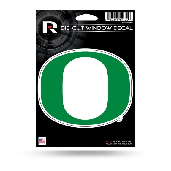 OREGON UNIVERSITY MEDIUM DIE CUT DECAL