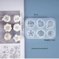 thumbnail image 1 of 1 pieza de molde de silicona for flores pequeñas for decorar todo el tablero y múltiples especificaciones de molde de silicona de margarita, 1 of 2