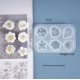 thumbnail image 1 of 1 pieza de molde de silicona for flores pequeñas for decorar todo el tablero y múltiples especificaciones de molde de silicona de margarita, 1 of 2