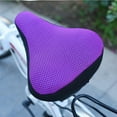 thumbnail image 1 of Bike Accessories Ordinary Seat Cover Cushion Heat Insulation Sunscreen Breathable Battery Riding Comfortable Cushion Cover for Cyclists, 1 of 4