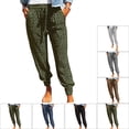 thumbnail image 4 of Pantalones de mujer con estampado de leopardo,Pantalones de mujer Pantalones con estampado de leopardo de mujer Pantalones casuales de mujer elaborados por expertos, 4 of 6