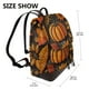 thumbnail image 2 of Fotbe Autumn Pumpkin Leaves Mochila Bolso con Estampado para Mujer, Mochila Antirrobo de Nylon Impermeable, Bolsa Ligera de Hombro, 2 of 4