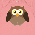 thumbnail image 4 of Inktastic Owl Fat Brown Boys or Girls Baby Bodysuit, 4 of 5