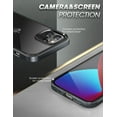 thumbnail image 3 of SUPCASE Unicorn Beetle Edge Series Case Designed for iPhone 12 Pro Max (2020 Release) 6.7 Inch, Slim Frame Case with TPU Inner Bumper & Transparent Back (Black), 3 of 8