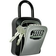 thumbnail image 3 of 4-Digit Combination Key Lock Storage Safe Security Box Outdoor Home Portable, 3 of 12