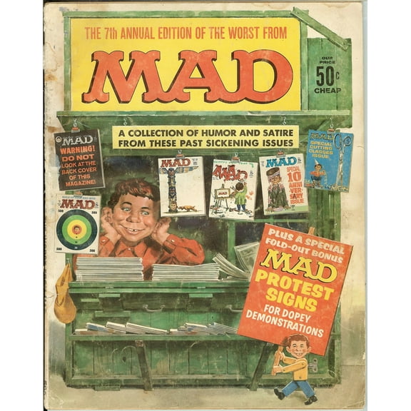 Worst of MAD Magazine #7 (POOR Condition)