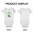 thumbnail image 3 of Cute Baby Bodysuit Lil' Watermelon Fruit Funny Boy & Girl Infant Romper Jumpsuit (White, 3-6 Months), 3 of 5