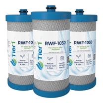 Tier1 RWF1030 WF1CB Refrigerator Water Filter | Replacement for Kenmore 469906, RG100, WF284, NGRG2000, PS503627, 469910 Filter - Up to 18 Months Supply | Easy Install | Great Tasting Water (3-pk)