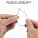 thumbnail image 4 of Uxcell 100PCS Bridas de Cable de 12 Pulgadas, Bridas de Nylon Autocierre con una Resistencia a la Tracción de 30 lbs para Uso Interior y Exterior, Azul, 4 of 6