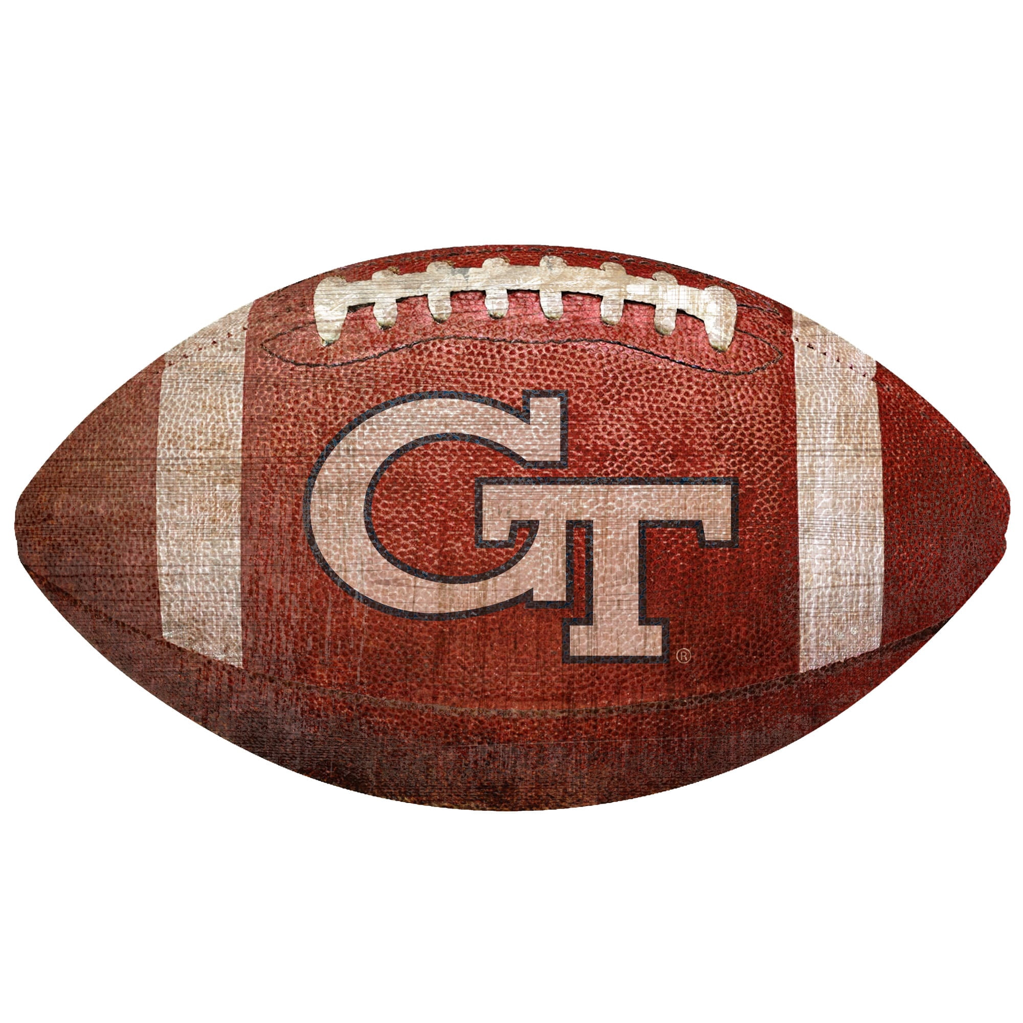 Georgia Tech Yellow Jackets 12'' Football Sign