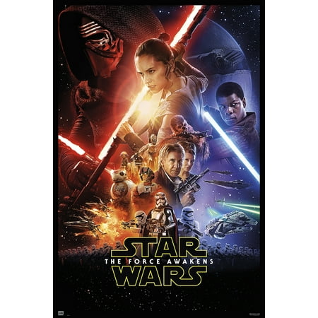 Star Wars: Episode VII - The Force Awakens - Movie Poster / Print (Regular Style) (Size: 24
