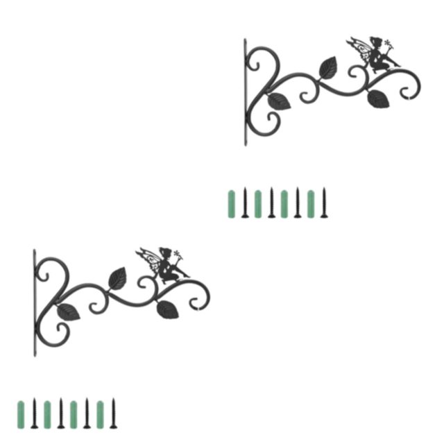 Moyic Estante de gancho de cesta de flores multifuncional: los gráficos de gran capacidad de carga son hermosos Type2 NO2