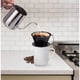 thumbnail image 3 of Fino Pour-Over Filtro de preparación de café Cono Número 4 Tamaño Negro Prepara 8 a 12 tazas Juego de 2, 3 of 5