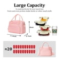 thumbnail image 5 of MEXS Insulated Lunch Bag for Women Men Large Reusable Lunch Box Adult Leakproof Portable Cooler Tote Bags for Work Picnic, 5 of 8