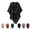 D, variant on Fleece Drape Shawl Wrap Women, Soft Fleece Company Shawl Wrap with Loop, Fall Winter Elegant Knitted Shawl Wrap-YY