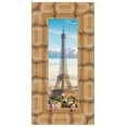 thumbnail image 4 of 14x40 Natural Wide Bamboo Picture Frame - UV Acrylic, Foam Board Backing, Hanging Hardware, 4 of 7