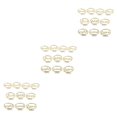 thumbnail image 3 of Bearachild Wedding Table Number Acrylic Mirror Household Cards Tables Stands Placeholders Holder Party Decorations Restaurant Type1, 3 of 6