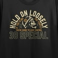 thumbnail image 3 of 38 Special Hold On Loosely Women's Black Crop Tee-Medium, 3 of 7