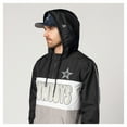 thumbnail image 6 of Men's New Era Navy Dallas Cowboys Ripstop Quarter-Zip Hooded Windbreaker, 6 of 6