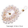 thumbnail image 2 of OULII Eyeglass Chains for Women 2Pcs Golden String Metal Retainer with Style, 2 of 6