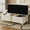 Beige, variant on Noble House Elegant Upholstered Storage Ottoman Bench with Metal Legs, Bedroom & Living Room Storage Seat, Beige