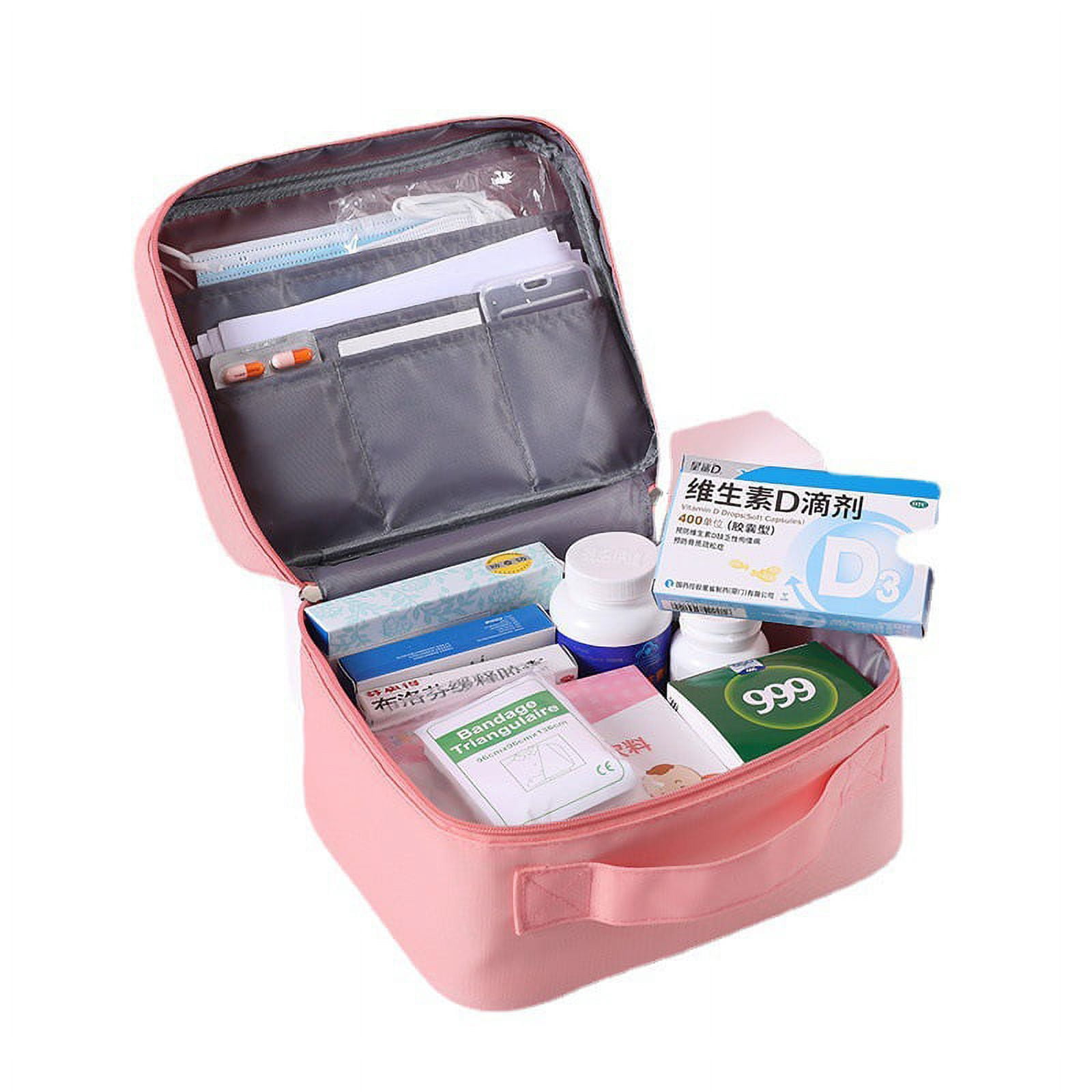 first aid kit household car user foreign medicine bag portable emergency bag portable waterproof multifunctional travel medicine storage