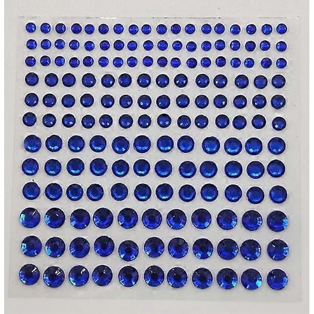 15Sheet Gem Rhinestones for Crafts - Self Adhesive Rhinestone Gem Stickers Face Nail Body Makeup Festival Jewels Stickers for DIY Kids Craft Card Deco