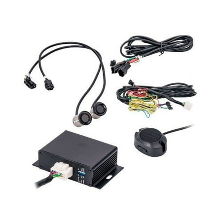 Accele BSS200D Distance Display Blind Spot Sensor Detection System with LED (Best Aftermarket Blind Spot Detection)