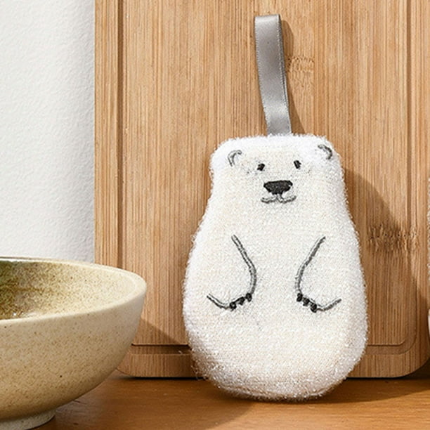 Esponjas para fregar para cocina, 2 piezas Esponja para fregar platos de cocina Esponja para fregar platos Diseño aerodinámico