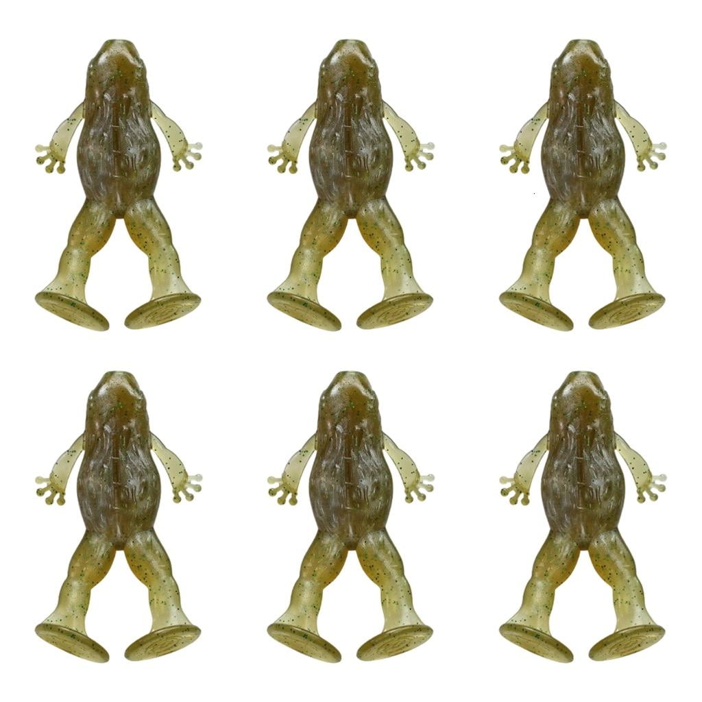 Lerpwige Floating Frogs Lures with Paddles Legs for Surfaces Freshwater Fishing