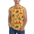 thumbnail image 1 of Balery Brave Cowboys Camisetas sin mangas para hombre, absorbe la humedad y protege contra el mal olor.-Small, 1 of 7