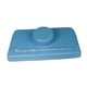 thumbnail image 1 of Almohada de masaje para salón de belleza, almohada para camilla de belleza, almohadilla transpirable ergonómica para reposacabezas. Azul, 1 of 9