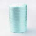 thumbnail image 2 of Single Face Satin Ribbon Polyester Ribbon Breast Cancer Pink Awareness Ribbon Light Cyan 3/8 inch(10mm) about 25yards/roll(22.86m/roll) 10rolls/group 250yards/group(228.6m/group), 2 of 5