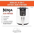 thumbnail image 3 of Freidora De Aire Ninja Foodi 4qt 1550w Programable Af100 Blanco, 3 of 4