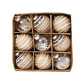 thumbnail image 3 of Fiudx Bolas Navideñas para Árbol de Navidad, Adornos de Plástico Irrompibles, Diseños Multicolores, Decoración Navideña para El Hogar, Decoración Festiva, para Colgar En El Árbol o Barandilla, 24 X 2, 3 of 7