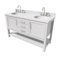 thumbnail image 4 of Ariel R061dwqovo Bayhill 60" Free Standing Double Basin Vanity Set - Grey, 4 of 7
