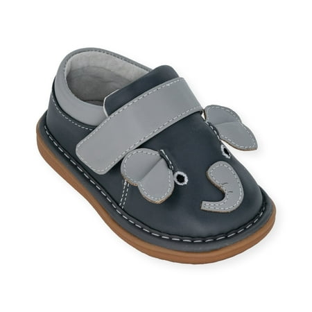 

Wee Squeak Ellis the Elephant Shoe Size: 6 Color: Grey