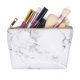 thumbnail image 4 of Bolsa De Maquillaje Con Patrón De Mármol De Cuero Pu Bolsa De Aseo Impermeable Bolsa De Viaje Bolsa De Cosméticos Portátil Bolsa Organizadora De Brochas De Maquillaje 3 Unids/Set Eigraketly HA041464-00, 4 of 5