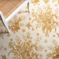 thumbnail image 6 of Safavieh Chelsea Benedict Bordered Area Rug, Ivory/Gold, 4' x 4' Round, 6 of 11