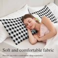 thumbnail image 5 of Yellow Lemon Throw Pillow Covers, Summer Country Truck Floral Botanical Black Plaid Soft Breathable Pillow Cases with Zipper for Sleeping, Long Body Pillowcases for Couch Bed Sofa Chair 20x54 Inches, 5 of 9