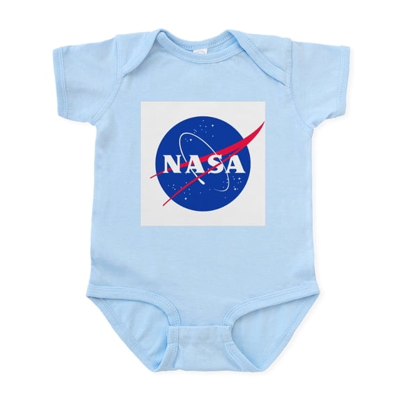 CafePress - NASA_Revd - Baby Light Bodysuit, Size Newborn - 24 Months