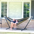 thumbnail image 2 of Vivere Brazilian Style Double Cotton Hammock, Outdoor Hanging Daybed, Serenity, 2 of 7