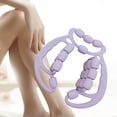 thumbnail image 6 of Vsenkes Muscle Relax Roller 24 Wheels Sturdy for Bodybuilding Equipment Exercise Arm violet, 6 of 9