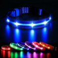 thumbnail image 1 of Light Up Dog Collar For The Dark, Led Dog Collar Usb Rechargeable Waterproof With 3 Flashing Modes, Super Bright Flashing Adjustable Dog Collar For, 1 of 5